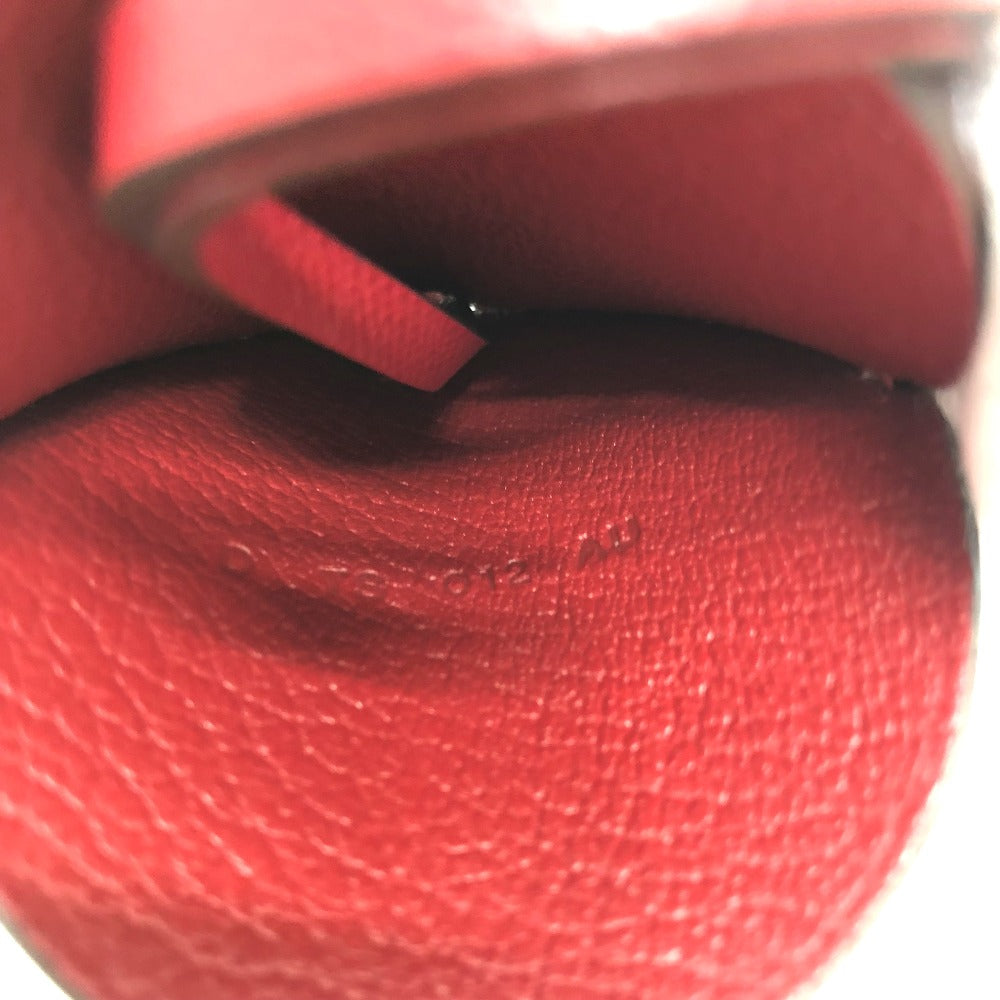 HERMES Necklace Vaugham Red mirror / mirror Miroir Women Used