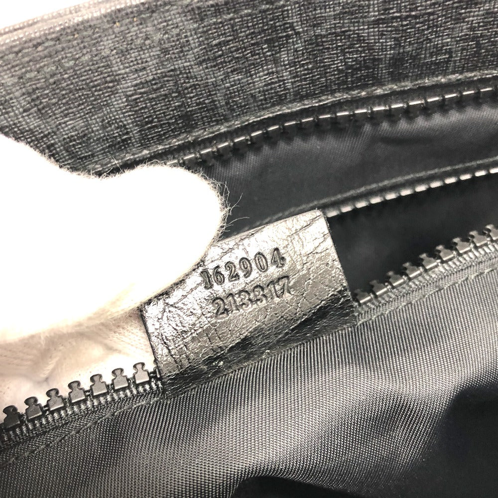 GUCCI Shoulder Bag 162904  GG Supreme Canvas black GG mens Used