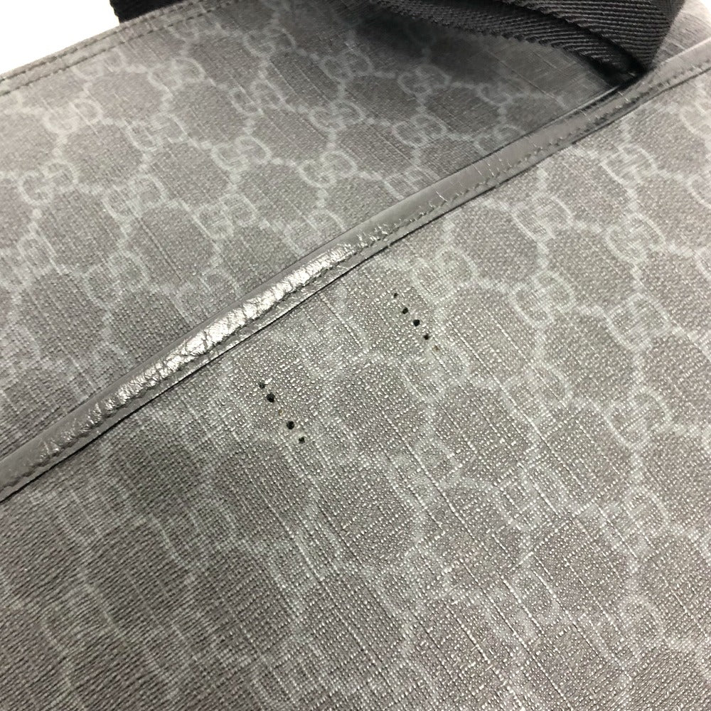 GUCCI Shoulder Bag 162904  GG Supreme Canvas black GG mens Used