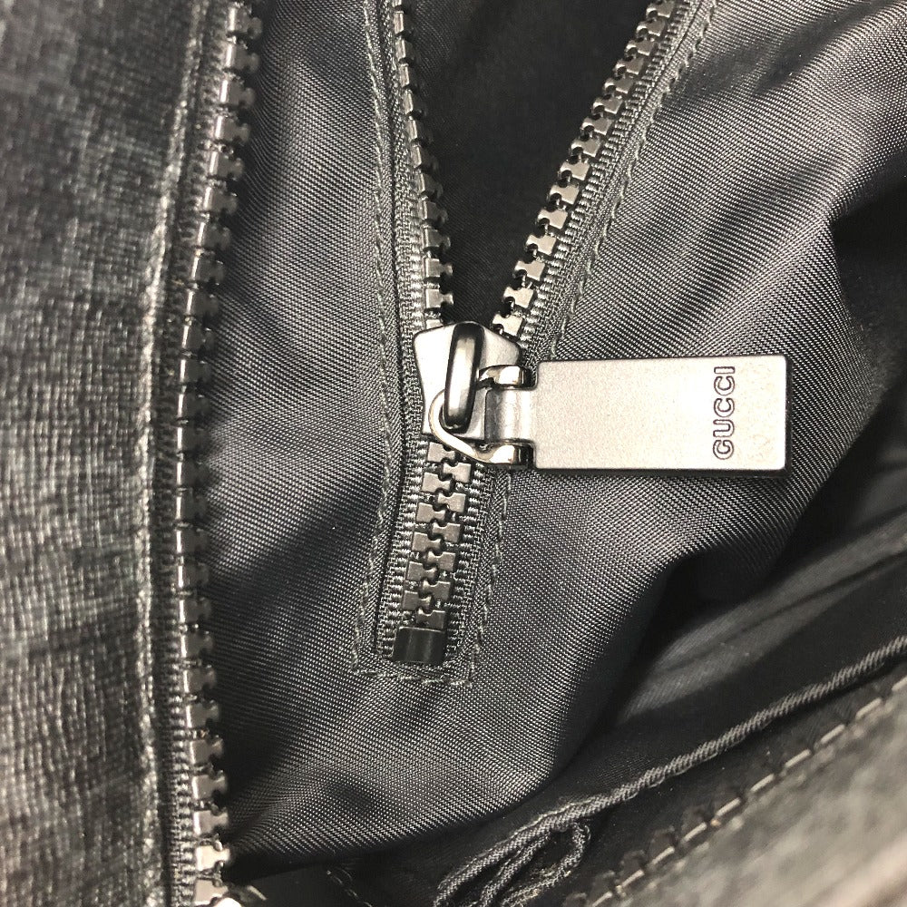 GUCCI Shoulder Bag 162904  GG Supreme Canvas black GG mens Used