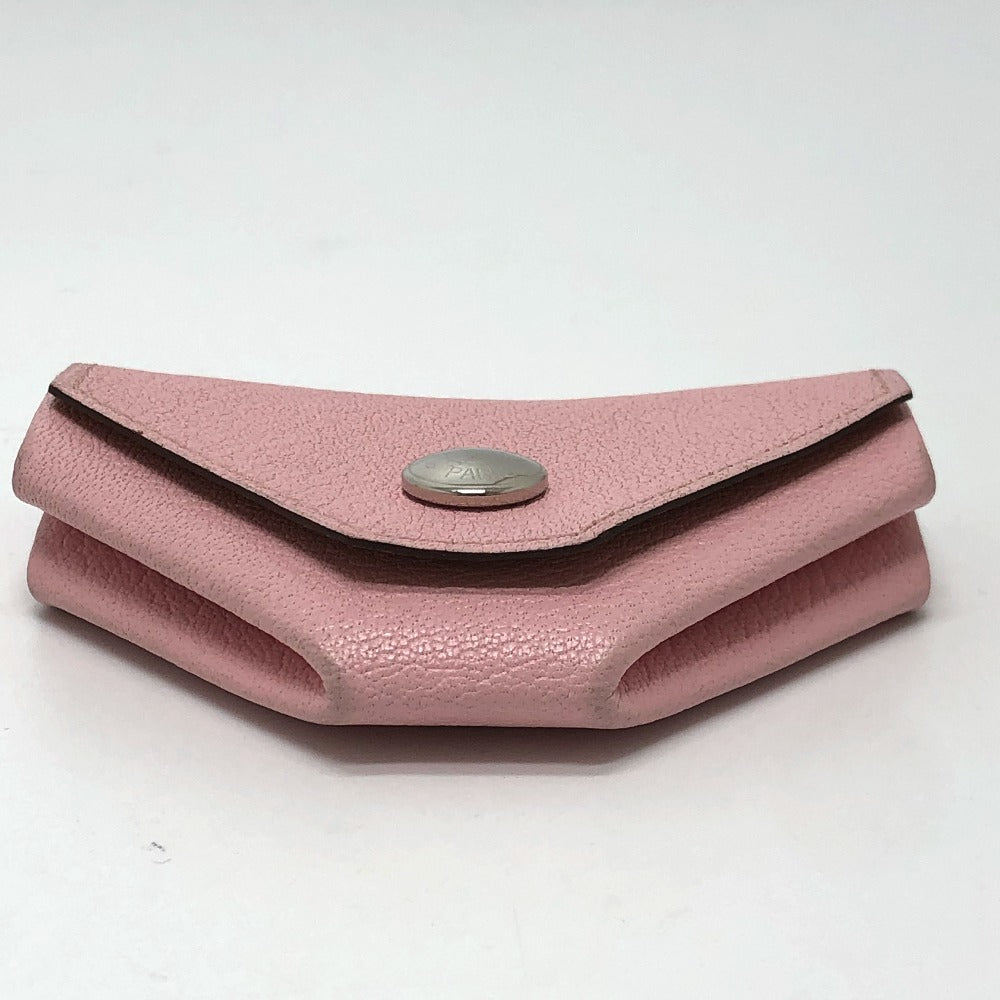 HERMES Coin case Shave pink Revan Cattle Women Used