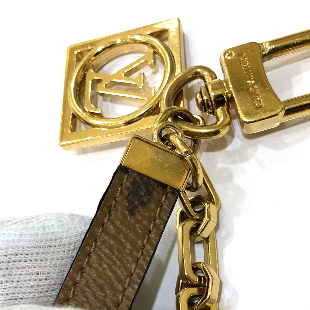 LOUIS VUITTON charm M69553 Monogram reverse canvas Brown Monogram reverse Chenne Dauphine Women Used
