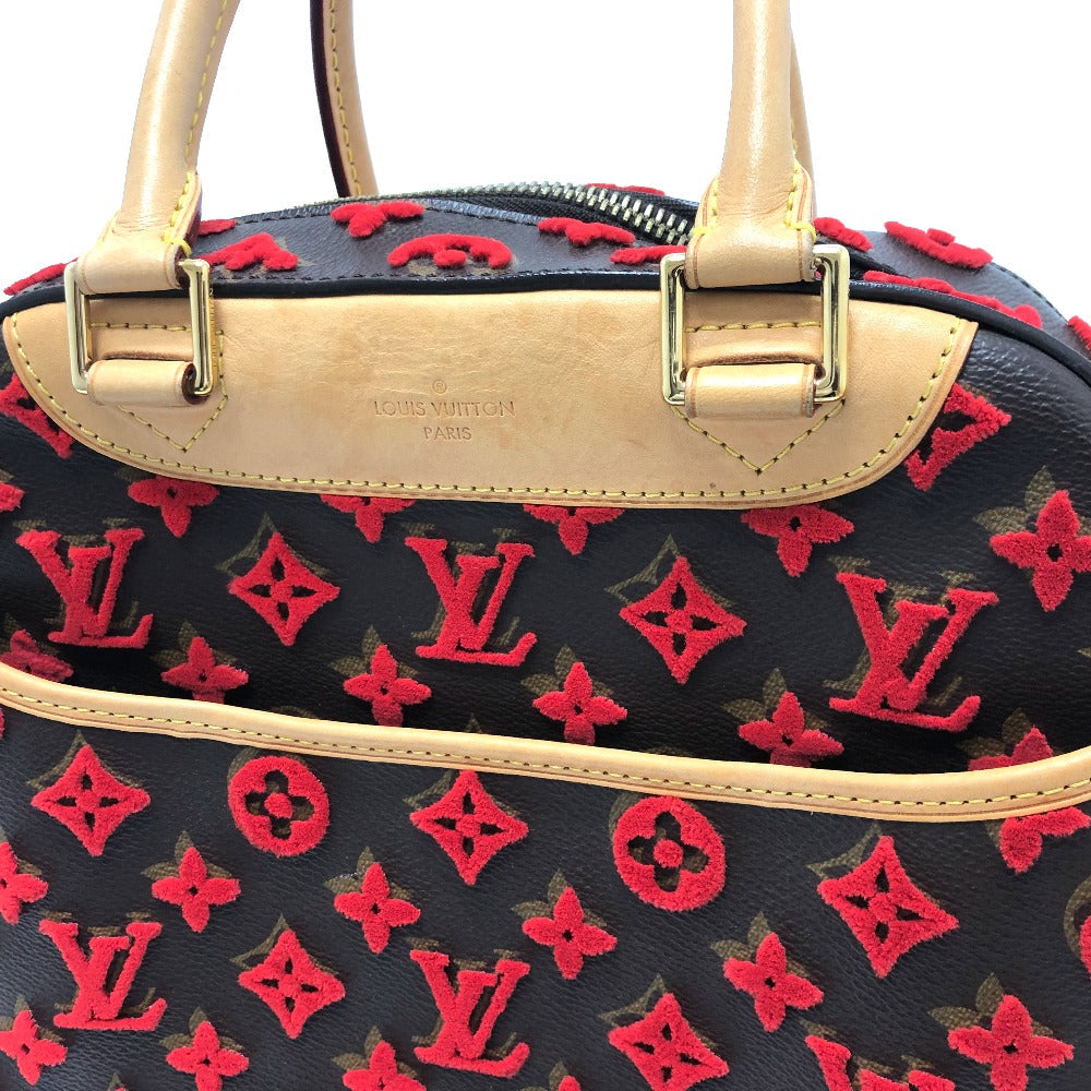 LOUIS VUITTON Handbag M40922 Monogram canvas Brown / Red Monogram 3D tuffet Deauville Cube