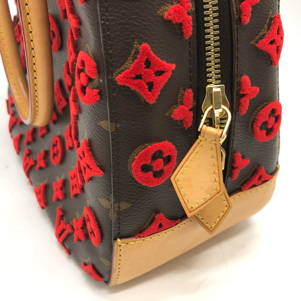 LOUIS VUITTON Handbag M40922 Monogram canvas Brown / Red Monogram 3D tuffet Deauville Cube