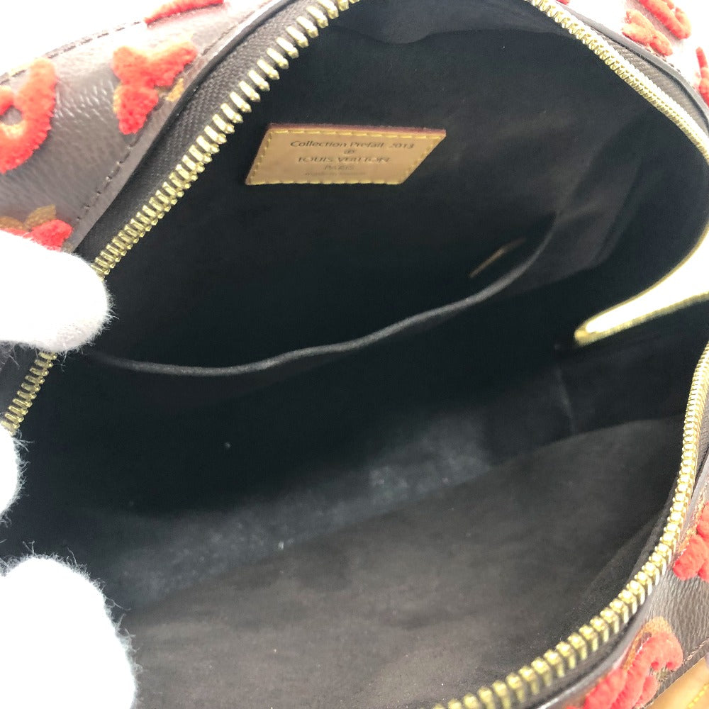 LOUIS VUITTON Handbag M40922 Monogram canvas Brown / Red Monogram 3D tuffet Deauville Cube