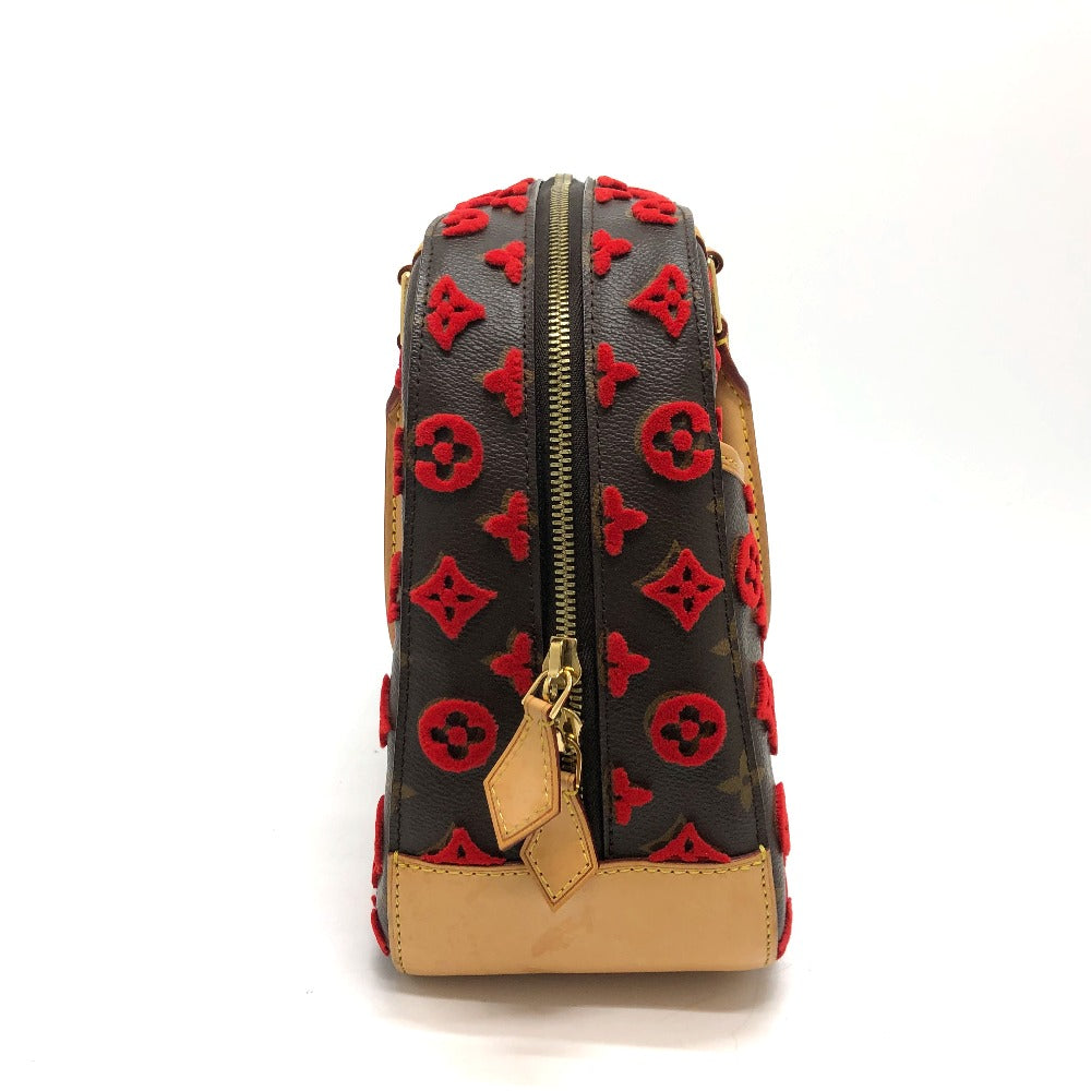 LOUIS VUITTON Handbag M40922 Monogram canvas Brown / Red Monogram 3D tuffet Deauville Cube