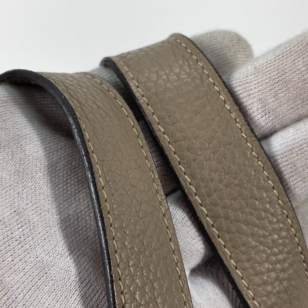 HERMES Handbag Taurillon Clemence Gray type Bag Picotin Lock PM 18 Women Used