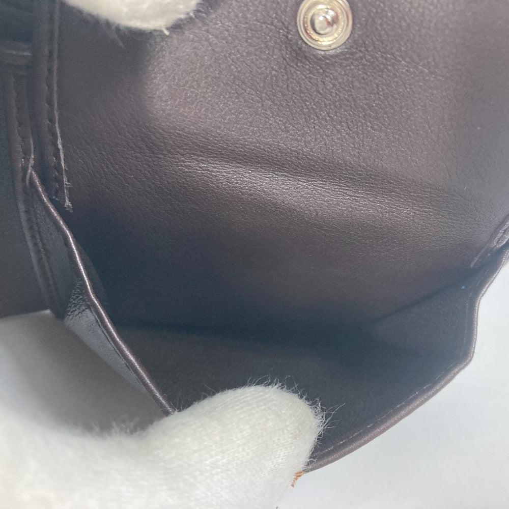 GUCCI Folded wallet 245773 GG canvas beige GG Horsebit Women Used