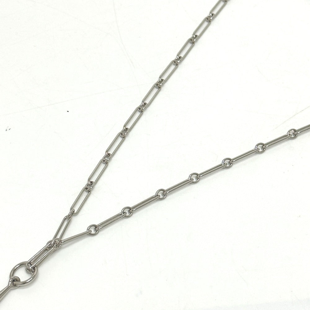 HERMES Necklace Swift Silver Heritage Esquetre PM Women Used