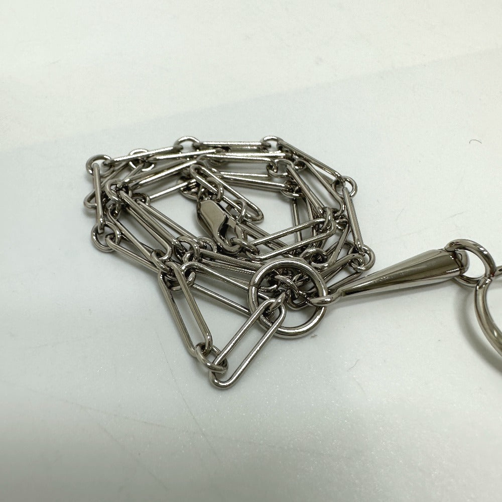 HERMES Necklace Swift Silver Heritage Esquetre PM Women Used