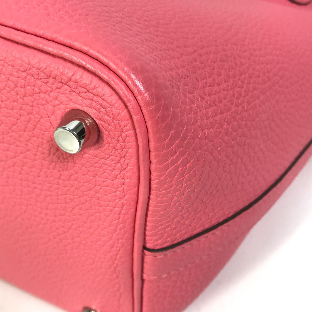 HERMES Handbag Taurillon Clemence pink Pico Tan Lock Ekra PM Women Used