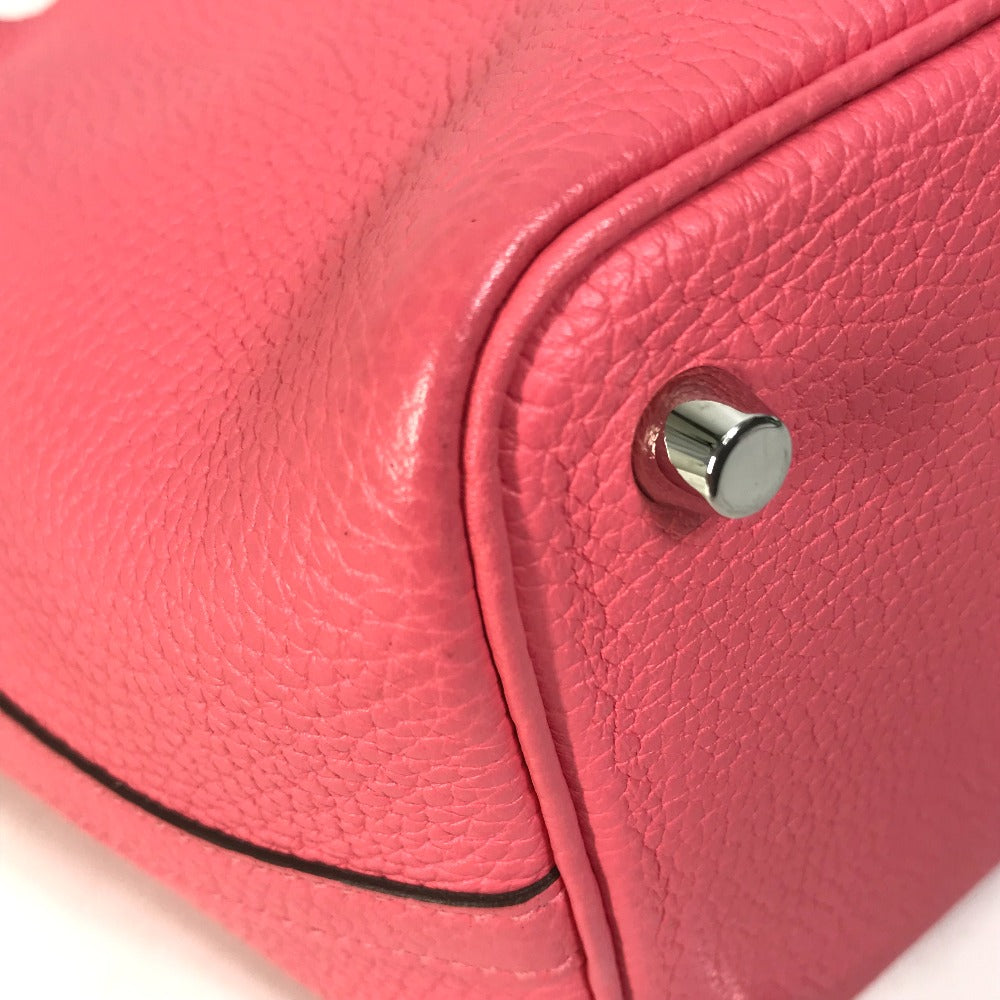 HERMES Handbag Taurillon Clemence pink Pico Tan Lock Ekra PM Women Used