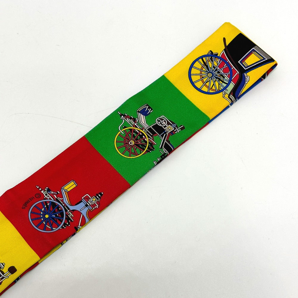 HERMES scarf silk multicolor Carriage Women Used