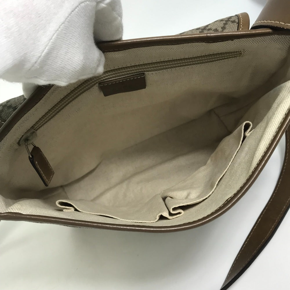 GUCCI Shoulder Bag 295679 PVC / Leather beige Crossbody bag Diamante mens Used