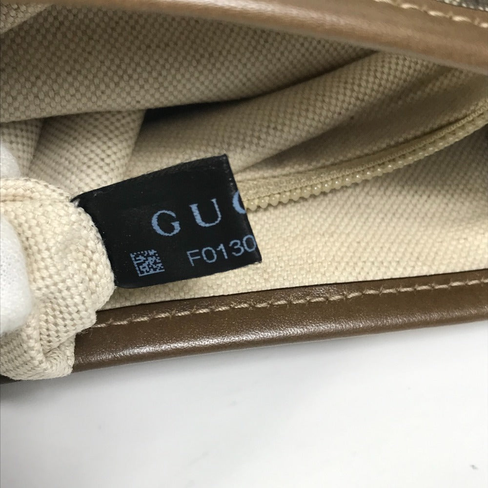 GUCCI Shoulder Bag 295679 PVC / Leather beige Crossbody bag Diamante mens Used