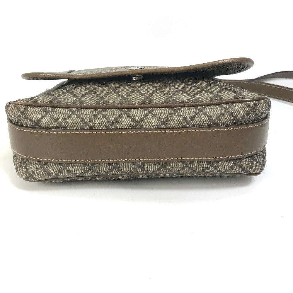 GUCCI Shoulder Bag 295679 PVC / Leather beige Crossbody bag Diamante mens Used