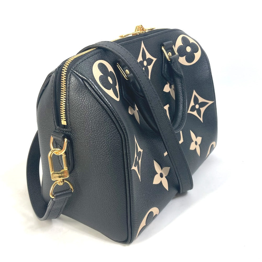 LOUIS VUITTON Boston Duffel bag M58947 Monogram Ann Platt Leather black Monogram Ann Platt Speedy bandouliere 25