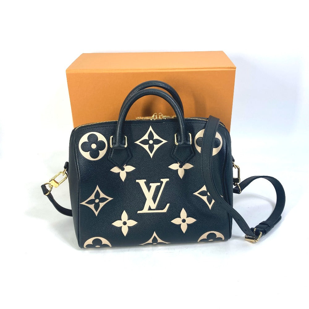 LOUIS VUITTON Boston Duffel bag M58947 Monogram Ann Platt Leather black Monogram Ann Platt Speedy bandouliere 25
