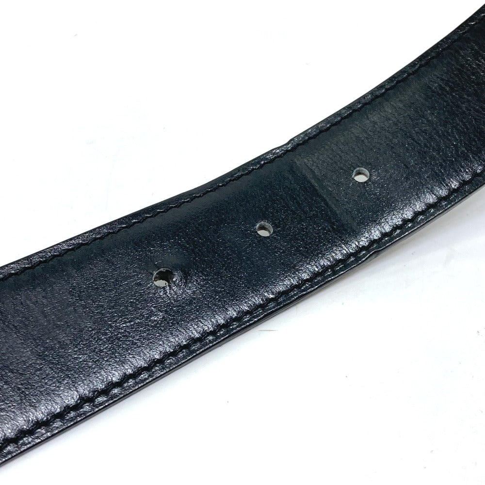 HERMES belt Togo gray H belt Ash okare Women 80 Used