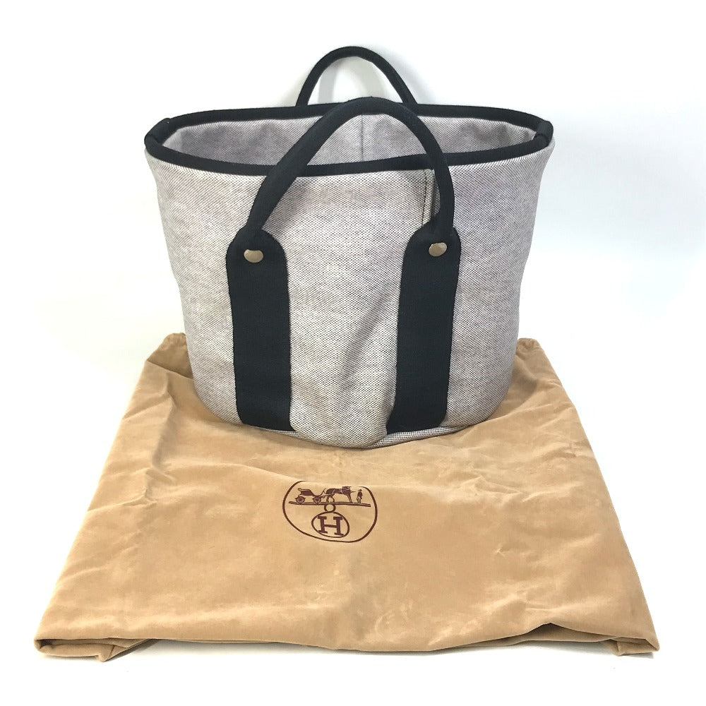 HERMES Handbag Tower ash gray Bichette Women Used