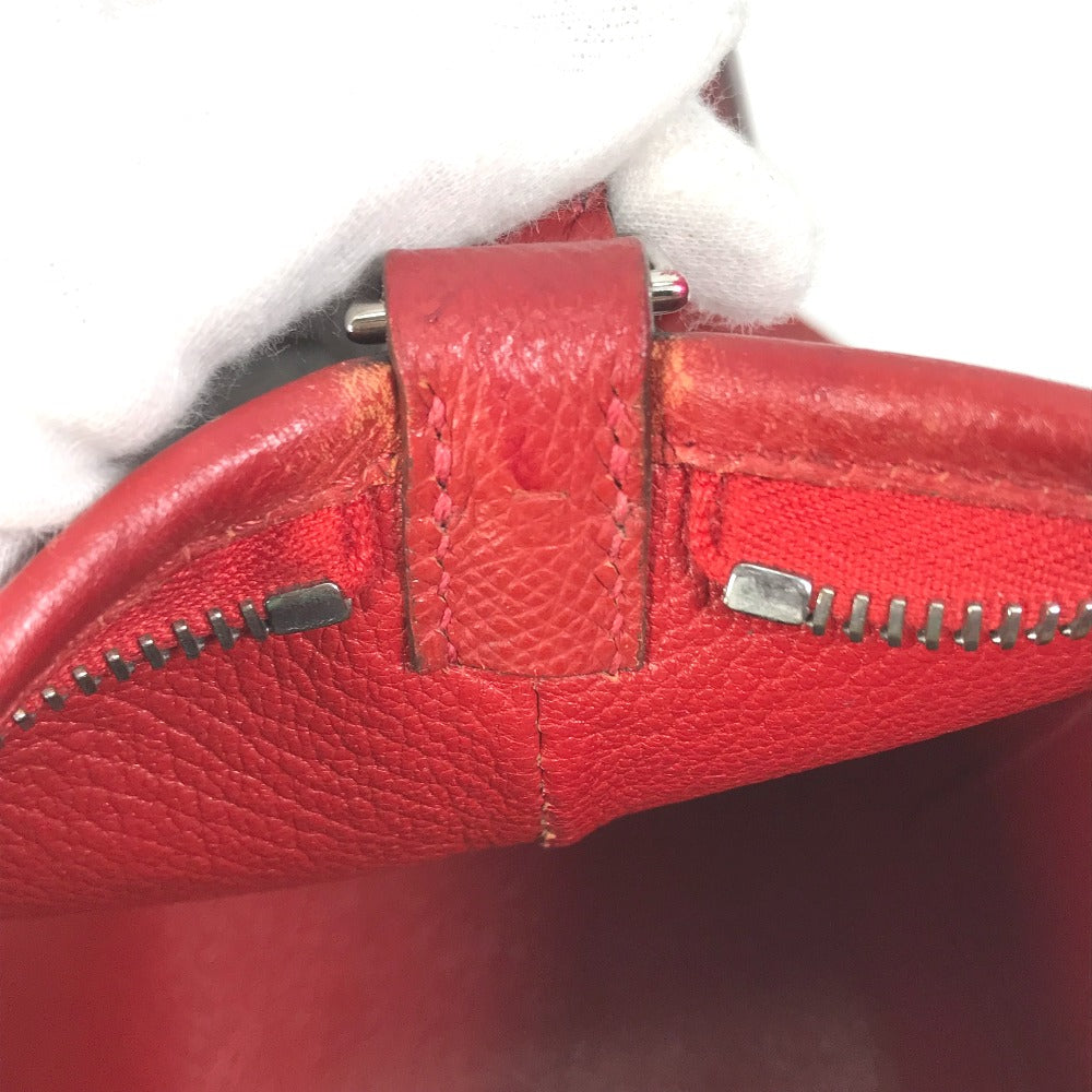 HERMES Shoulder Bag Epsom Red Shoulder Berlango PM Women Used