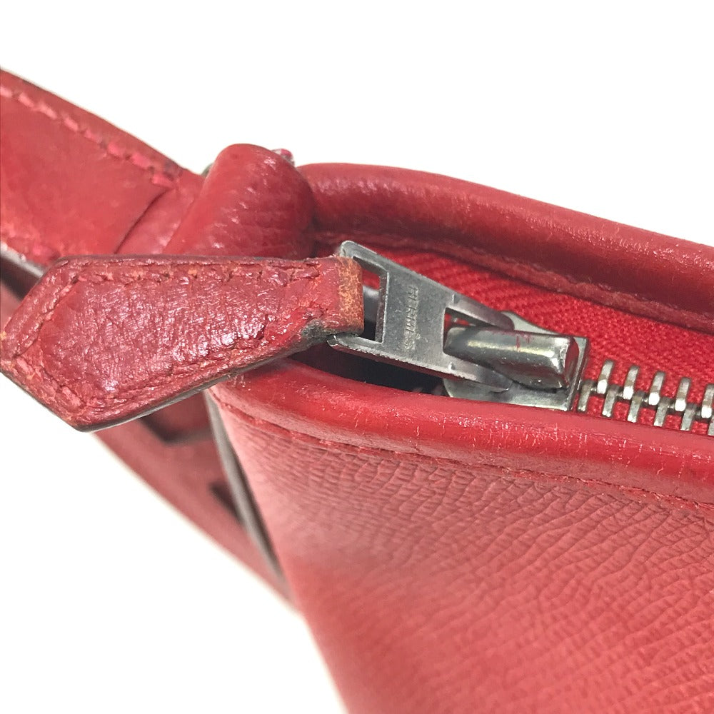HERMES Shoulder Bag Epsom Red Shoulder Berlango PM Women Used