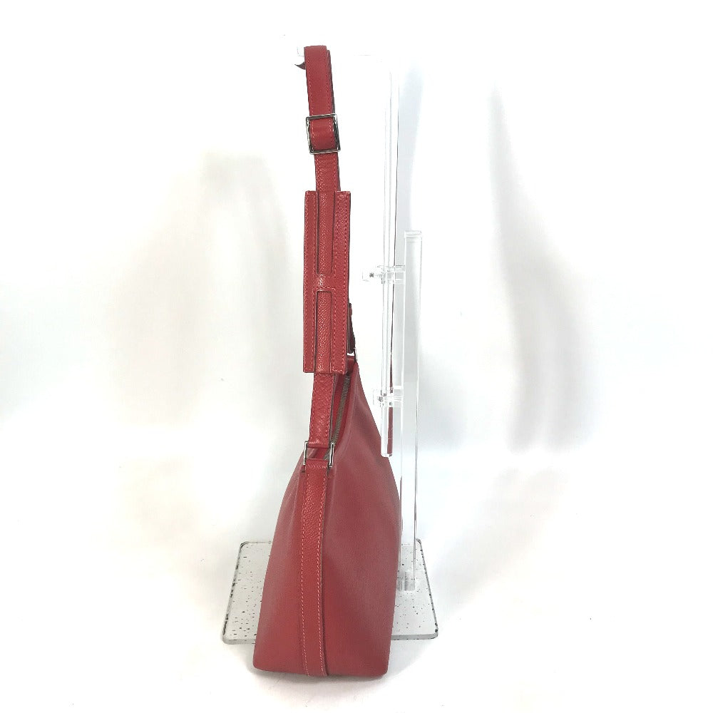 HERMES Shoulder Bag Epsom Red Shoulder Berlango PM Women Used
