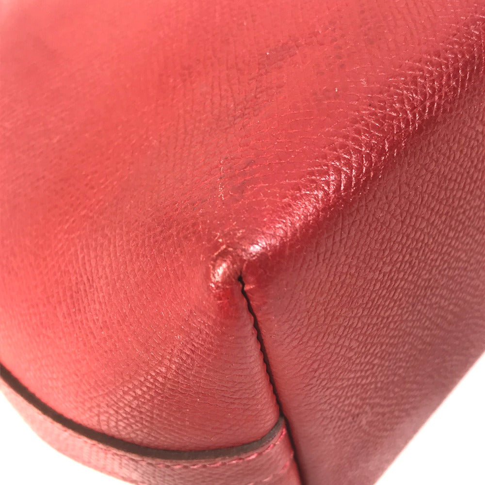 HERMES Shoulder Bag Epsom Red Shoulder Berlango PM Women Used