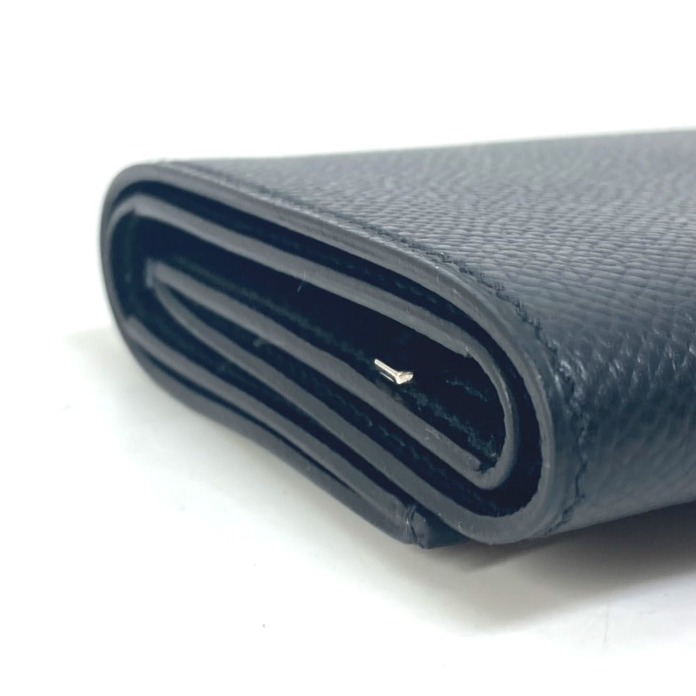 HERMES Folded wallet Epsom black So Black Bearn Combination Compact