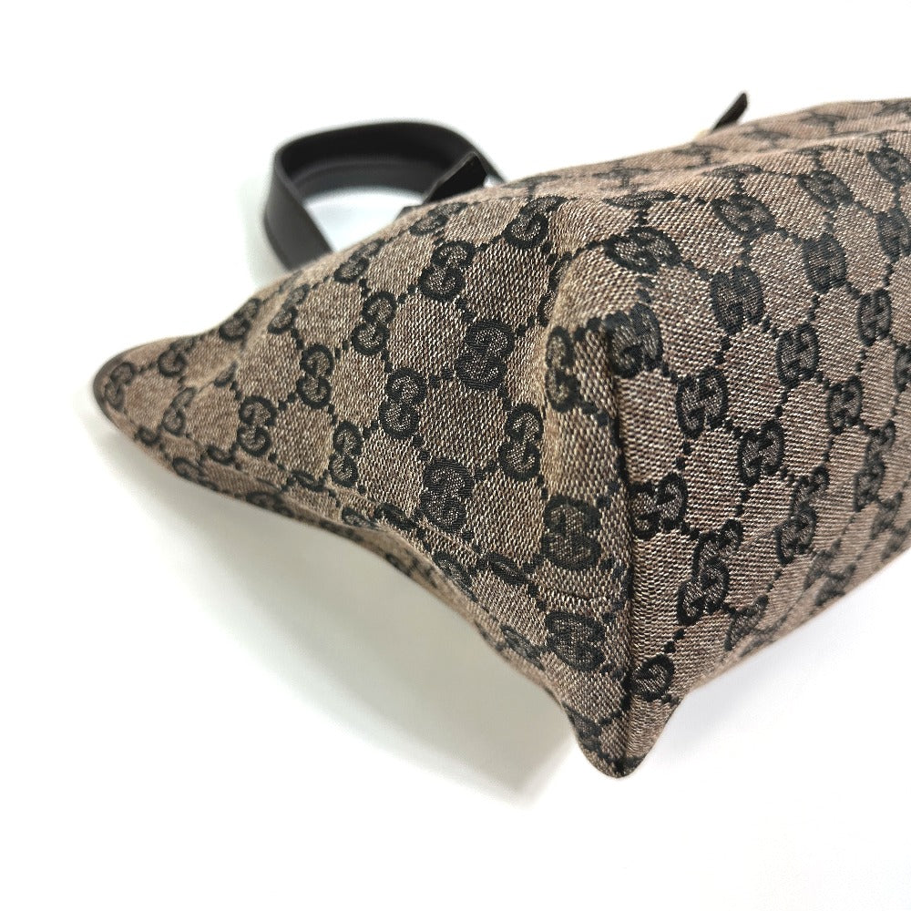 GUCCI Handbag 257249 GG canvas / leather Brown GG Women Used