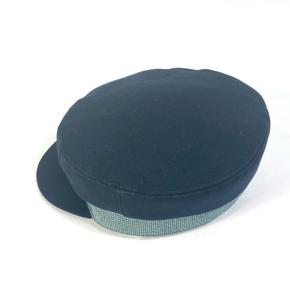 HERMES Casquette Cotton, Hemp Navy Serie CAVALE Casquette Women 58 Used