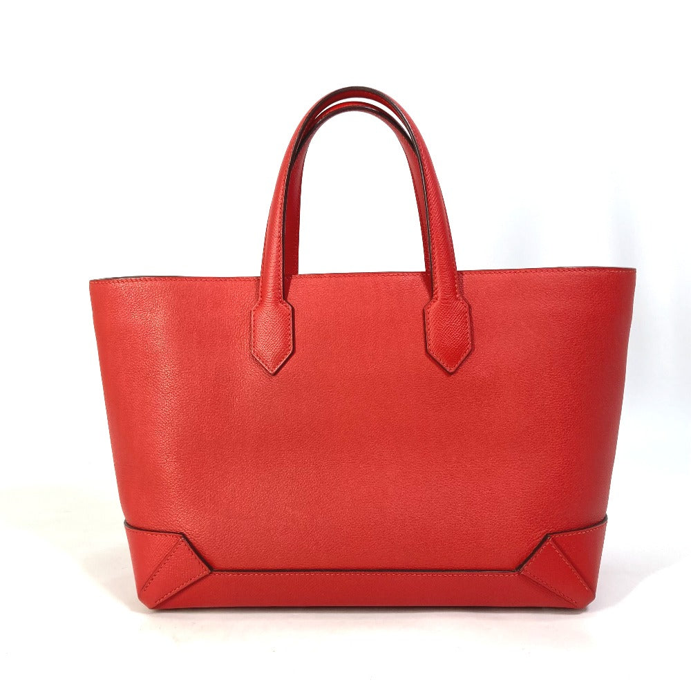 HERMES Tote Bag Evercolor, Epsom Red maxi box cover 30 Women Used