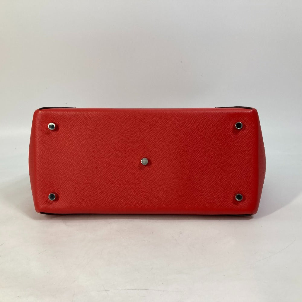 HERMES Tote Bag Evercolor, Epsom Red maxi box cover 30 Women Used