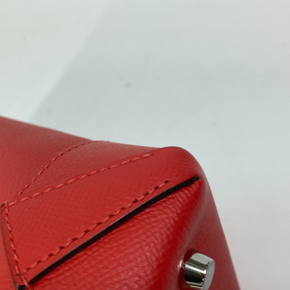HERMES Tote Bag Evercolor, Epsom Red maxi box cover 30 Women Used