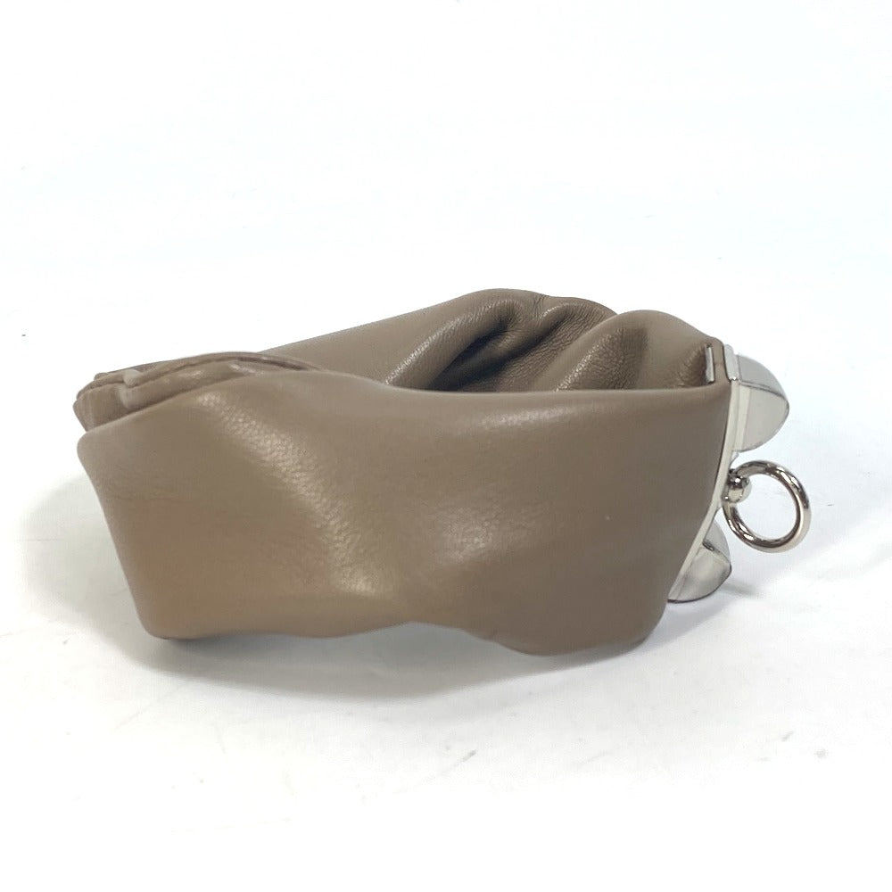 HERMES bracelet leather Brown accessories medor Torsado Women Used