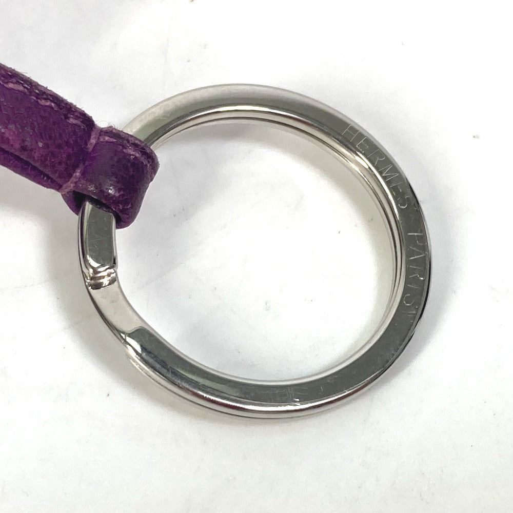 HERMES Key ring Anyo Miro purple key ring Carmen Women Used