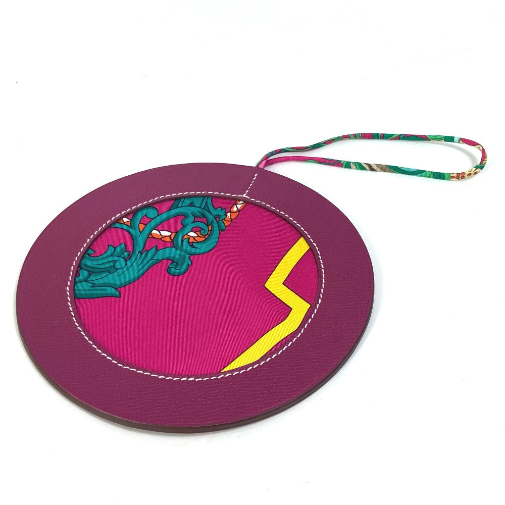 HERMES charm Epsom, Silk purple petit ash petit h Women Used