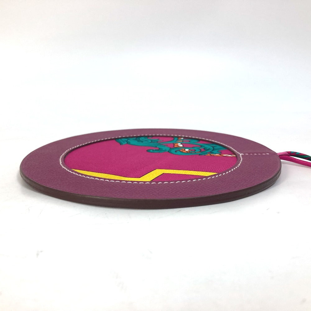 HERMES charm Epsom, Silk purple petit ash petit h Women Used