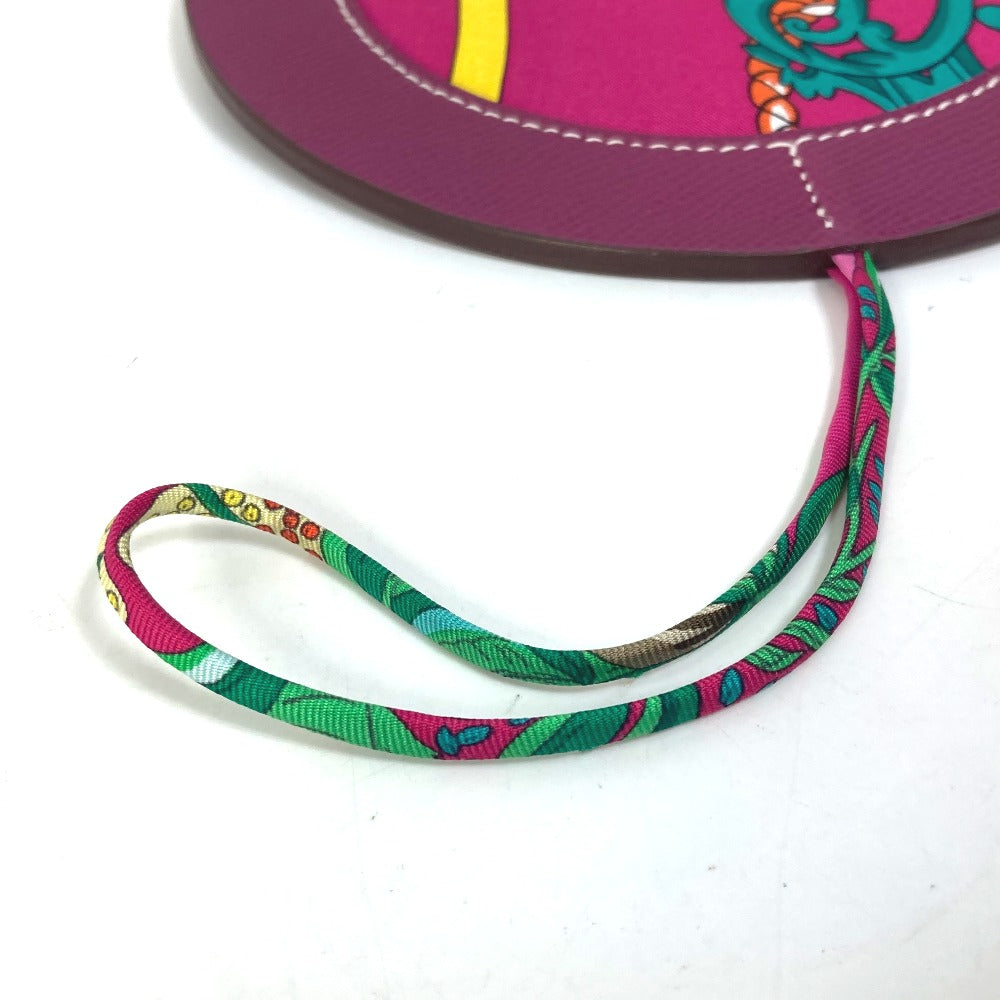HERMES charm Epsom, Silk purple petit ash petit h Women Used