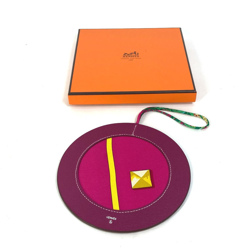 HERMES charm Epsom, Silk purple petit ash petit h Women Used