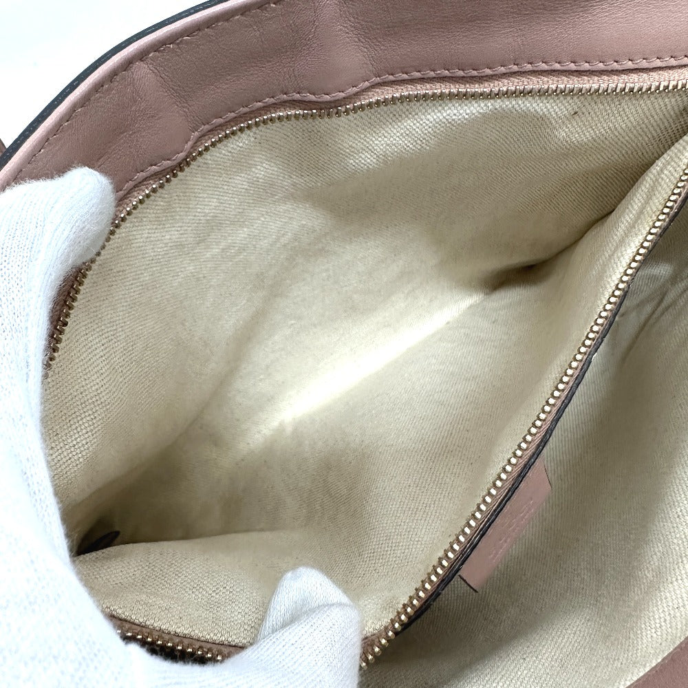 GUCCI Tote Bag 336776 enamel beige Micro GG Women Used