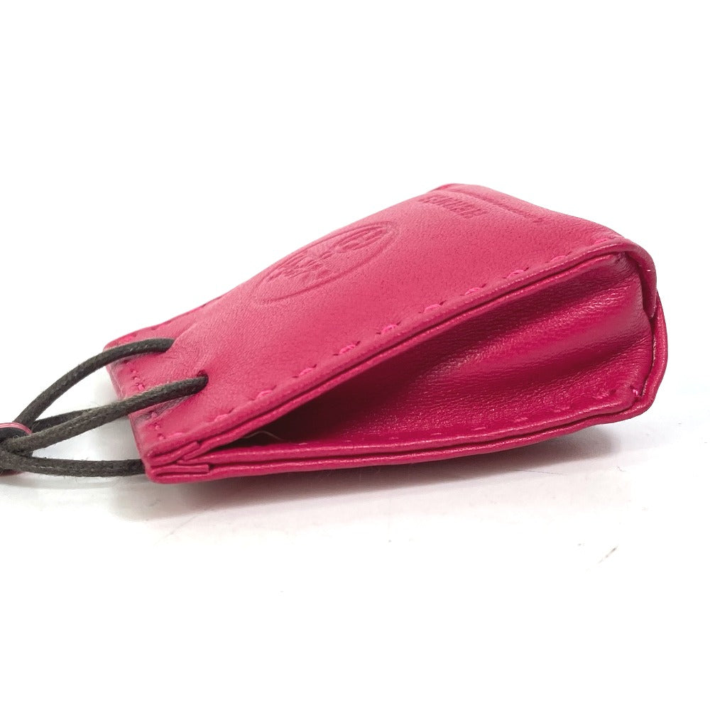 HERMES Bag charm Anyo Miro pink sack orange Women Used