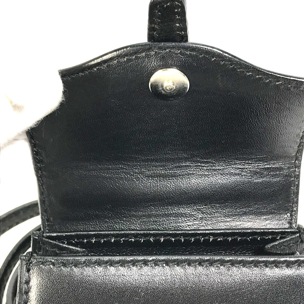 GUCCI Shoulder Bag 007.090.0234 leather black Mini bag Women Used