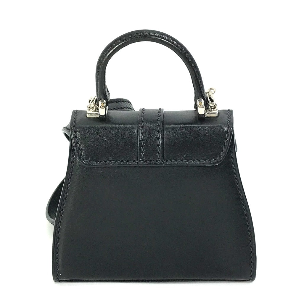 GUCCI Shoulder Bag 007.090.0234 leather black Mini bag Women Used