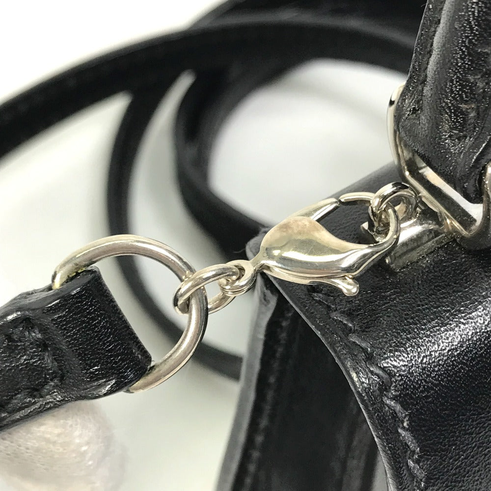 GUCCI Shoulder Bag 007.090.0234 leather black Mini bag Women Used