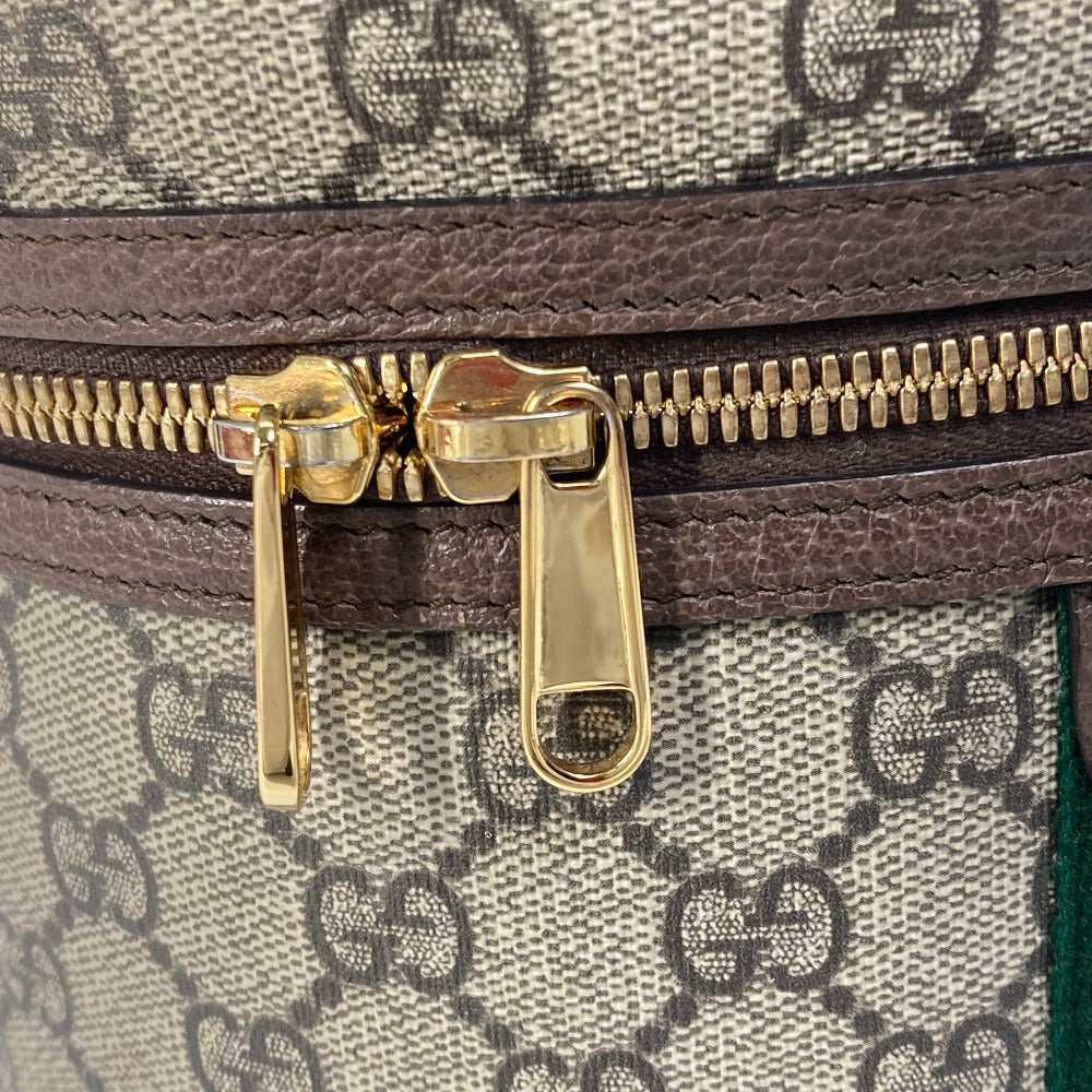 GUCCI Vanity bag 611001 GG Supreme Canvas beige Sherry line Ophidia GG Women Used