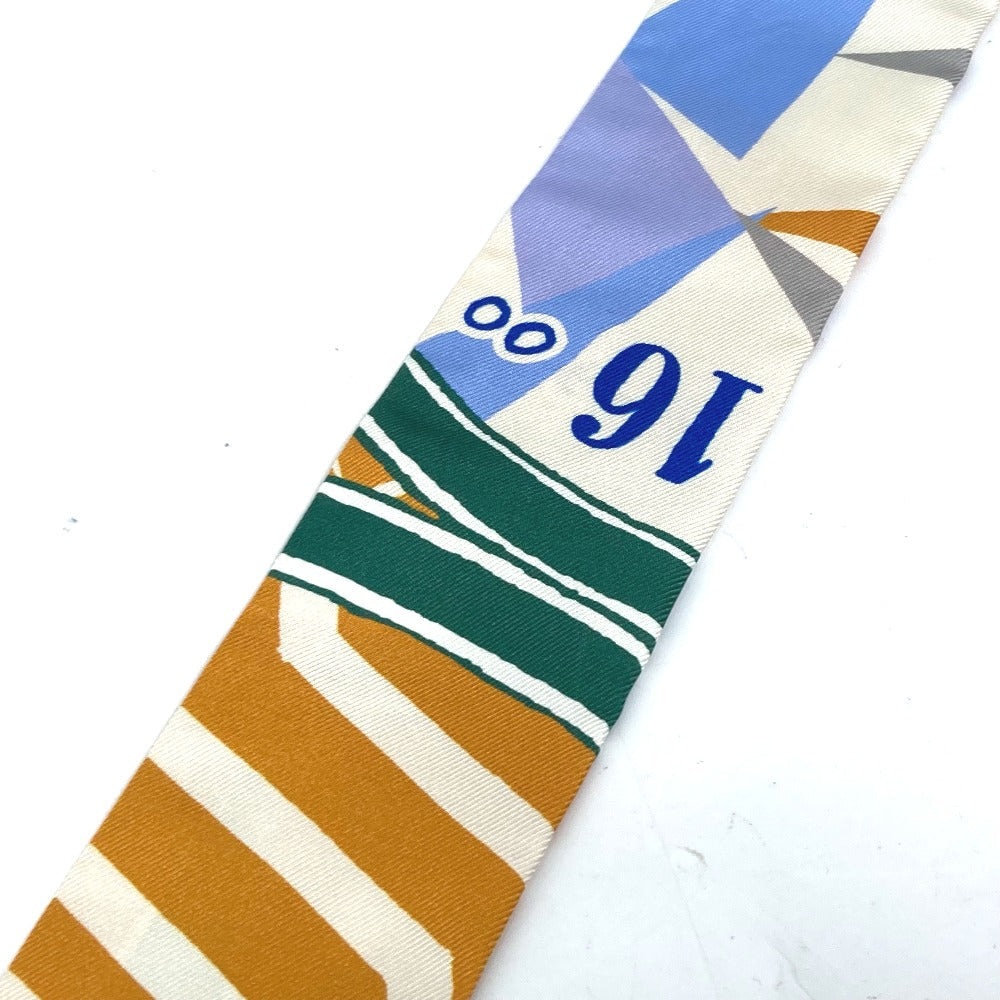 HERMES scarf silk multicolor bandeau scarf Twilly Twilly Women Used