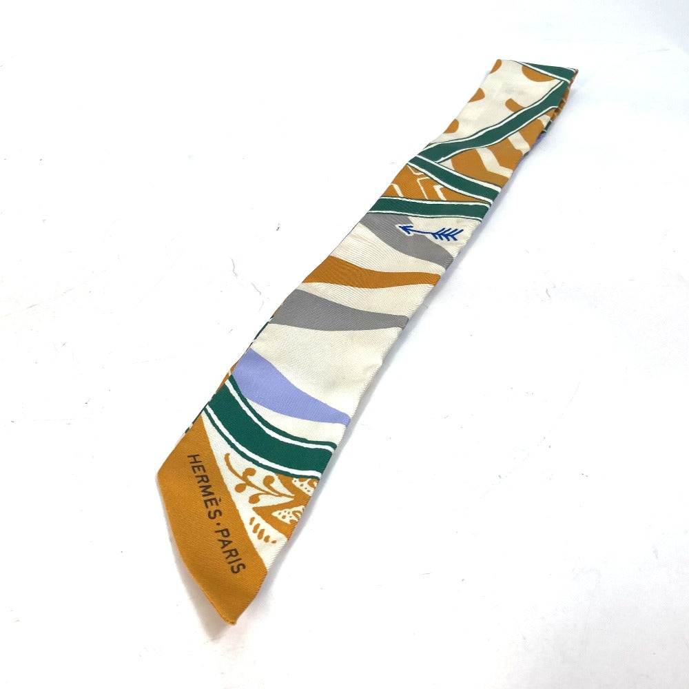 HERMES scarf silk multicolor bandeau scarf Twilly Twilly Women Used
