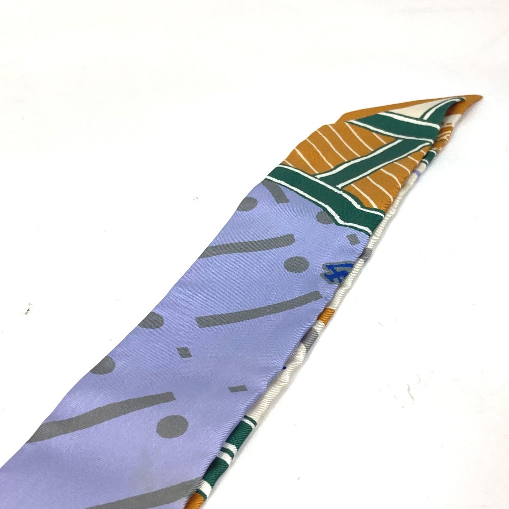 HERMES scarf silk multicolor bandeau scarf Twilly Twilly Women Used