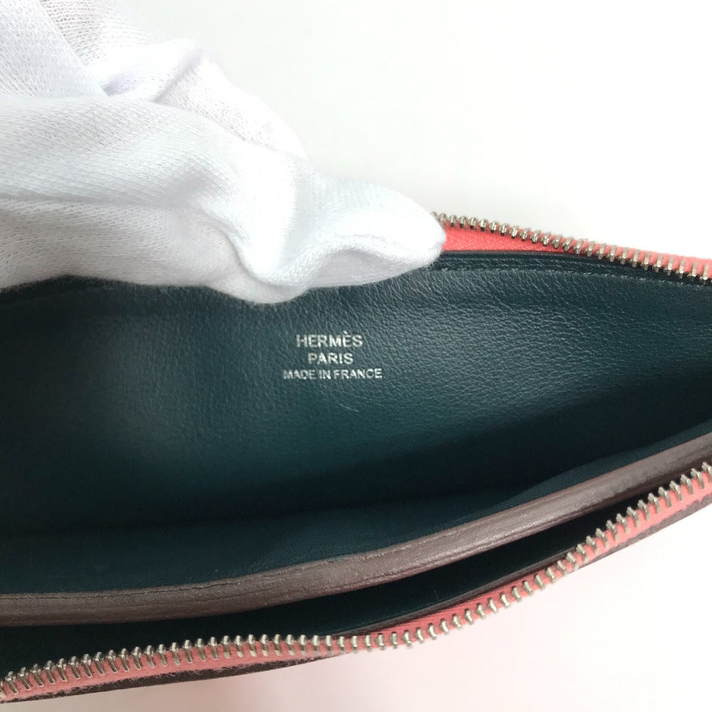 HERMES Pouch Evercolor pink Atto GM